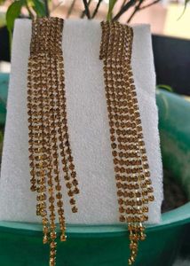 Designer Jhumka &amp; Tassel Earrings Set