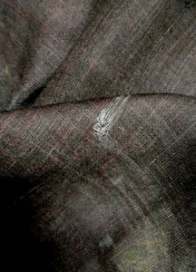 Brown lenin saree
