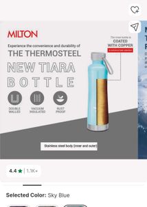 Milton Thermosteel Water Bottle - Sky Blue