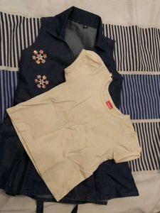 Frock with Inner Tshirt