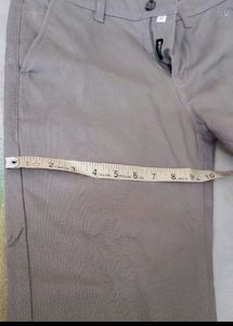 Men's Stretchable Grey Trousers (one time wear)