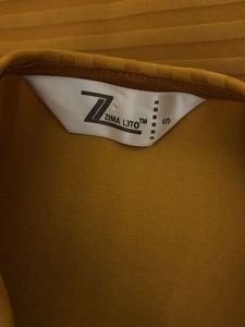 Yellow Bodycon Midi Dress