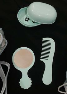 Vintage French Rose Bath Set