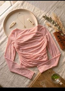 🩷Pink Long Sleeve Top