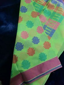 Vibrant kota Saree with Blouse