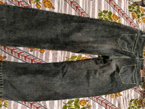 Stylish Acid Wash Denim Jeans