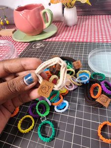 assorted hair ties bundle