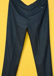 Men's Pinstripe Trousers Pants