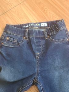 Girls' Denim Jeggings
