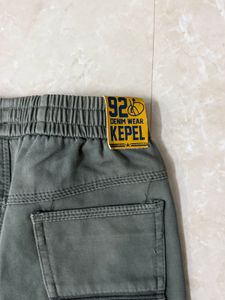 Olive Green Boys' Cargo Pants