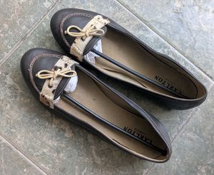 Carlton London Premium Leather Loafers