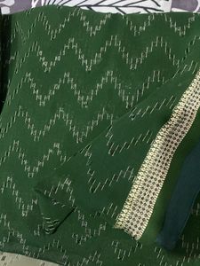 green saree