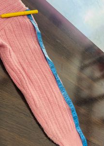 Peach Knit Cardigan