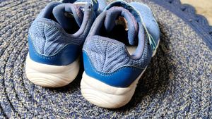 Blue ABC Kids Sneakers