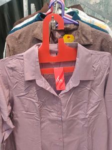 Mauve Casual Shirt