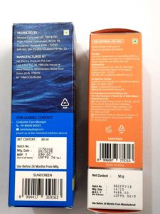 Aqualogica Makeup setting spray and dermaco hydron