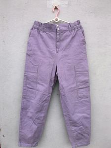 Beautiful Purple Cargo Jeans