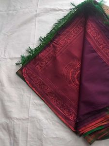 GREEN AND PINK Saree