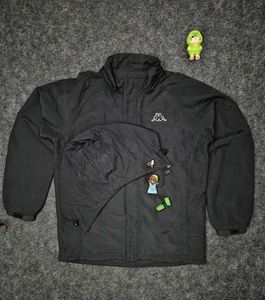 Kappa Black Hooded Jacket