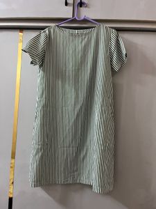 Striped Short Sleeve Casual Dress✨
