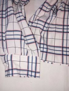 Classic Plaid Collared Blouse