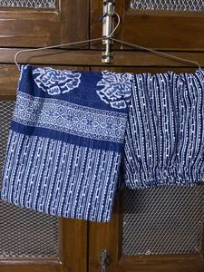 Blue kurta set