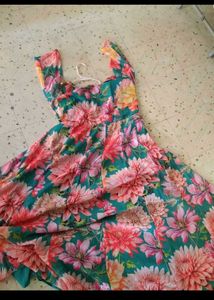Vibrant Floral Maxi Dress
