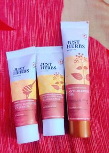 Just Herbs Skincare Lot