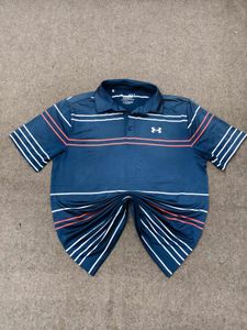 Under Armour Striped Polo Shirt