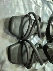 Stylish Black Strappy Sandals