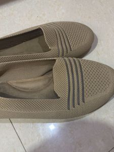 Comfortable Knit Ballet Flats