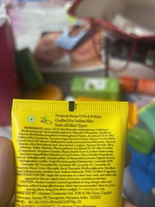 mamaearth ultra light Indian sunscreen