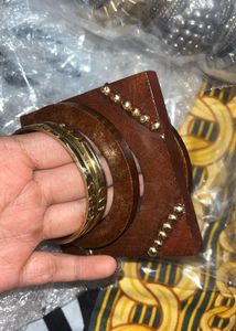 Boho Studded Leather &amp; Metal Bangles
