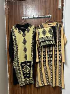 Woolen Kurta Set