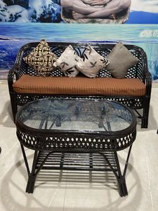 bamboo  Sofa Set with Coffee Table