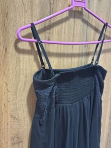 Black Lace Maxi Dress