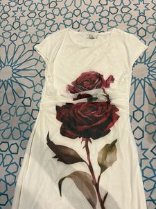 Elegant White Midi Dress