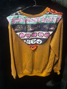 Unique Mustard Color Sweatshirt