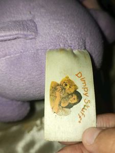 Cute Purple Elephant Plush Toy
