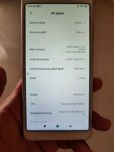 Redmi 6A 2GB 16GB Rose Gold