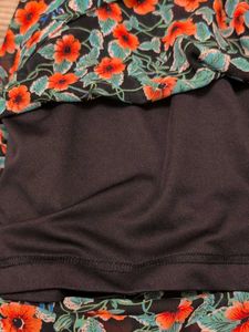 Floral Print Skirt