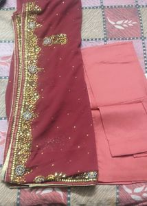 Bread and stone new saree