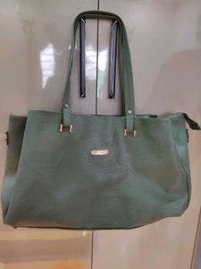 Stylish Green Tote Bag
