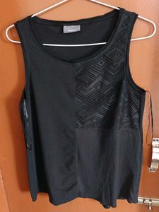 stylish black imported top