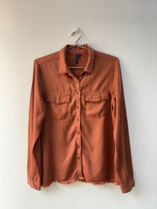 Stylish Brown Casual Shirt For Girls 🤎