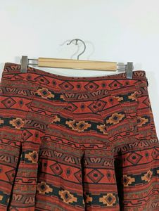 Multicolor Casual Mini Skirt (Women)