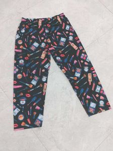 Fun Makeup Print Pajama Pants