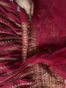 Elegant Embroidered Ethnic Gown