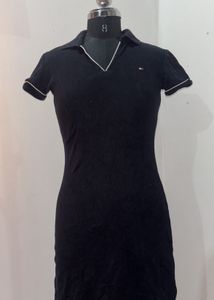 Tommy Hilfiger Black Polo Dress
