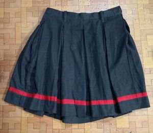 School Uniform Skirt and ful Shirt Set &amp; Belt
